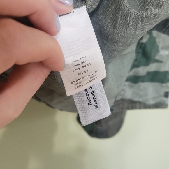 J Crew Camo Jacket Size Medium - Picture 5 of 6